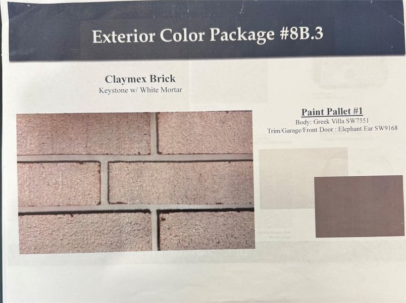 Sample of building materials used in homes in , Texas City (Image 4). Sample of building materials used in homes in , Texas City (Image 4).