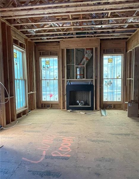 In-progress construction of a new home in , Fayetteville, GA (Image 2). In-progress construction of a new home in , Fayetteville, GA (Image 2).