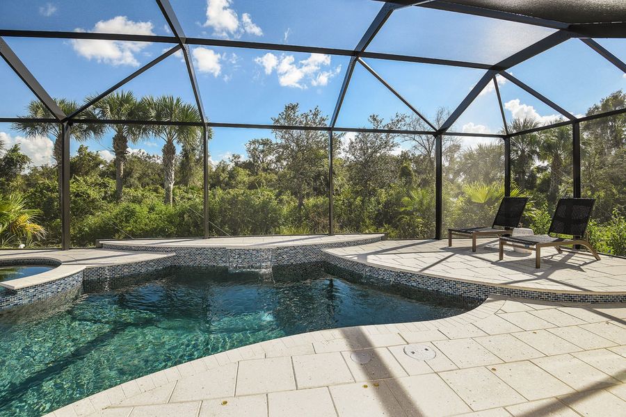 Representative exterior details of a home built from the Starlight 2 by Neal Communities in Verandah, Fort Myers (Image 17).