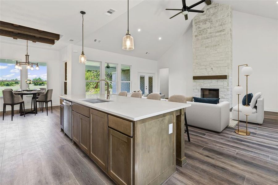 Furnished interior view inside a new home in , Farmersville (Image 3). Furnished interior view inside a new home in , Farmersville (Image 3).