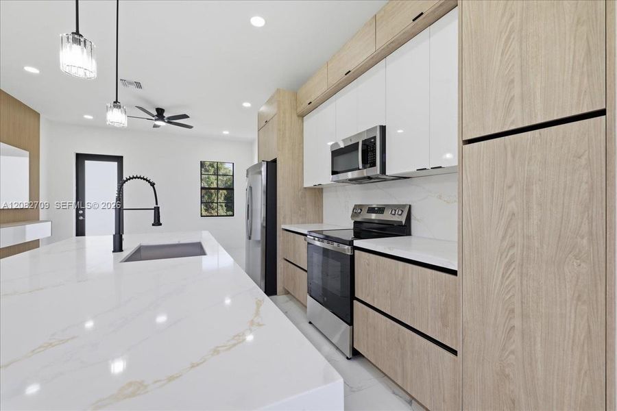 Furnished interior view inside a new home in , Lehigh Acres (Image 10).