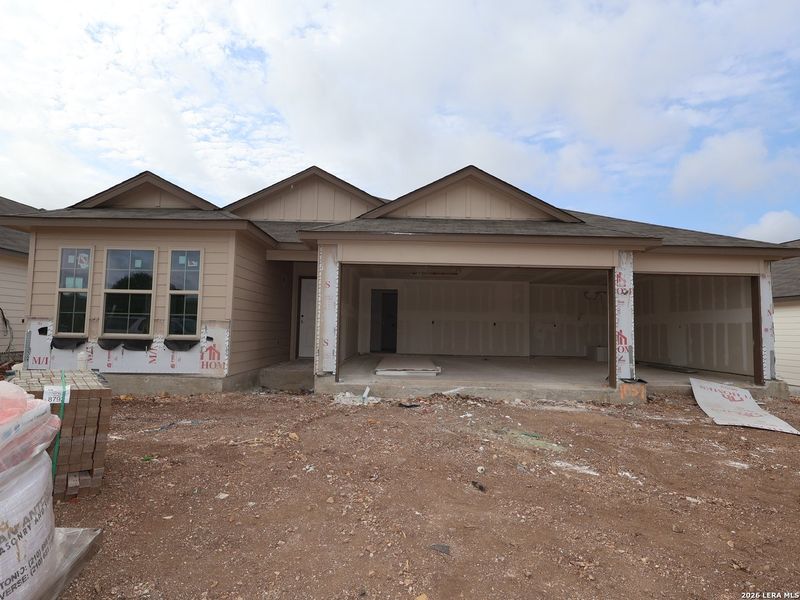 In-progress construction of a new home in Greenspoint Heights, Seguin, TX (Image 31). In-progress construction of a new home in Greenspoint Heights, Seguin, TX (Image 31).