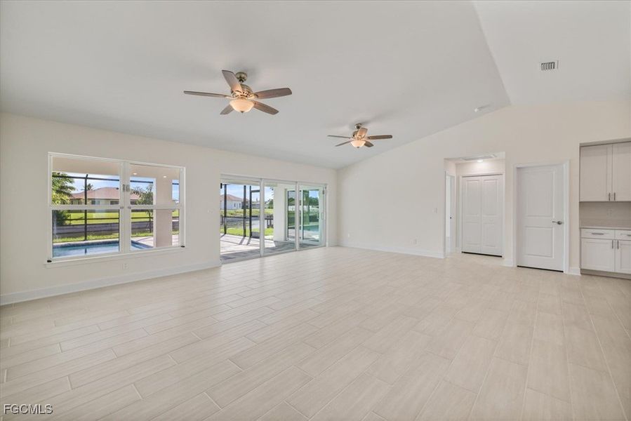 Spacious, unfurnished interior of a new home in Cape Coral, Cape Coral (Image 15). Spacious, unfurnished interior of a new home in Cape Coral, Cape Coral (Image 15).