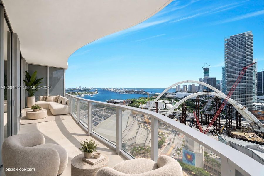 Condo located in Miami, FL showcasing its design and architecture (Image 27).