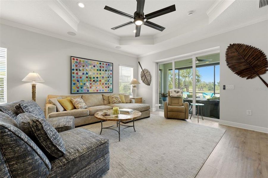 Furnished interior view inside a new home in , Venice (Image 27).