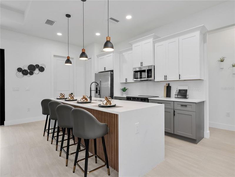 Furnished interior view inside a new home in , Cape Coral (Image 7).