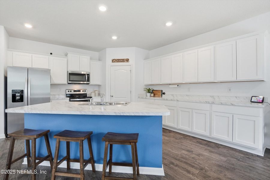 Furnished interior view inside a new home in Cross Creek Express, Green Cove Springs (Image 8). Furnished interior view inside a new home in Cross Creek Express, Green Cove Springs (Image 8).