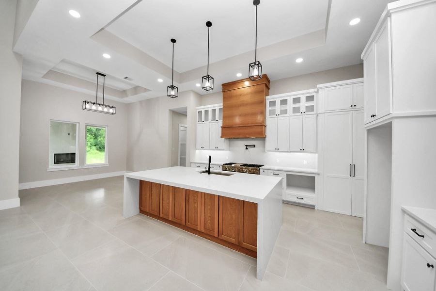 Furnished interior view inside a new home in , Porter (Image 12).