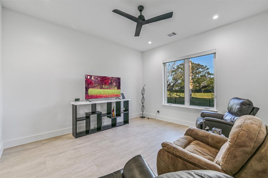 Furnished interior view inside a new home in , Manvel (Image 31).