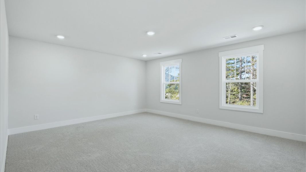Furnished interior view inside a new home in The Wilds at Cedar Mountain, Asheville (Image 19).