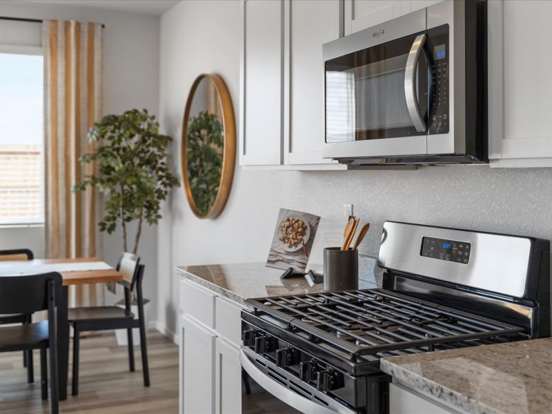 Furnished interior view inside a new home in Lorson Ranch: The Trail Collection, Colorado Springs (Image 6).