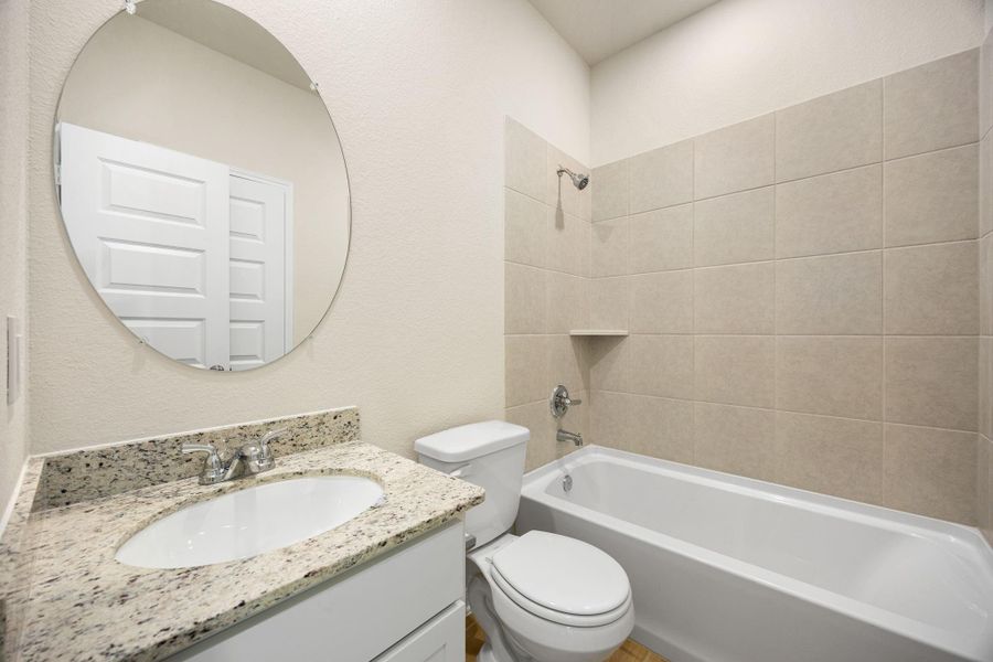 Furnished interior view inside a new home in Southfork Ranch, Sealy (Image 15).