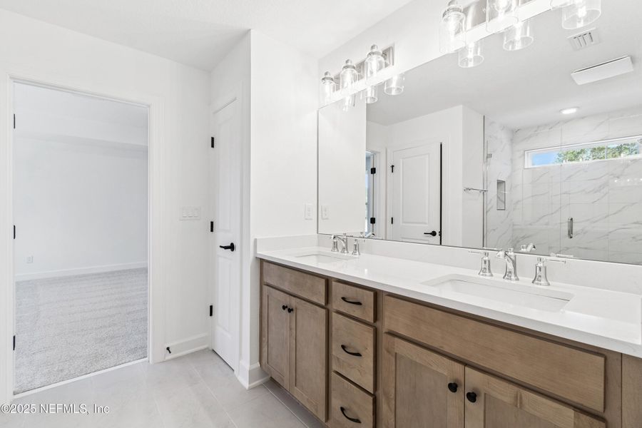 Furnished interior view inside a new home in Evergreen Island at Silverleaf - Classic, St. Augustine (Image 7).
