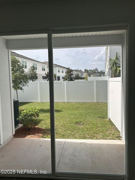 Exterior details and patio area of a home in Stokes Landing Express, St. Augustine (Image 4).