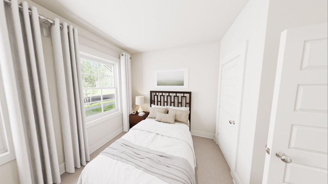 Furnished interior view inside a new home in Havenbrooke, Kernersville (Image 10).