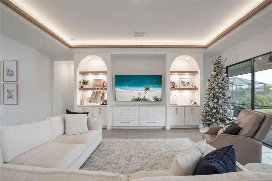 Furnished interior view inside a new home in , Lakewood Ranch (Image 11). Furnished interior view inside a new home in , Lakewood Ranch (Image 11).