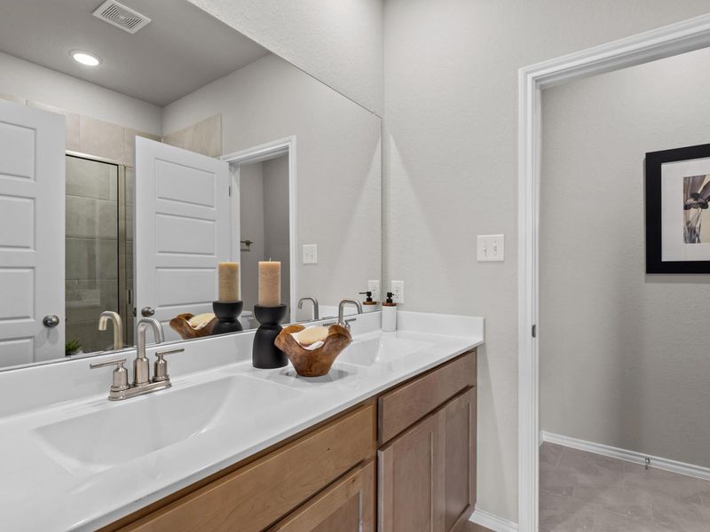 Representative furnished interior of a home built from the The Sabine A by Davidson Homes LLC in Agave, San Antonio (Image 27). Representative furnished interior of a home built from the The Sabine A by Davidson Homes LLC in Agave, San Antonio (Image 27).