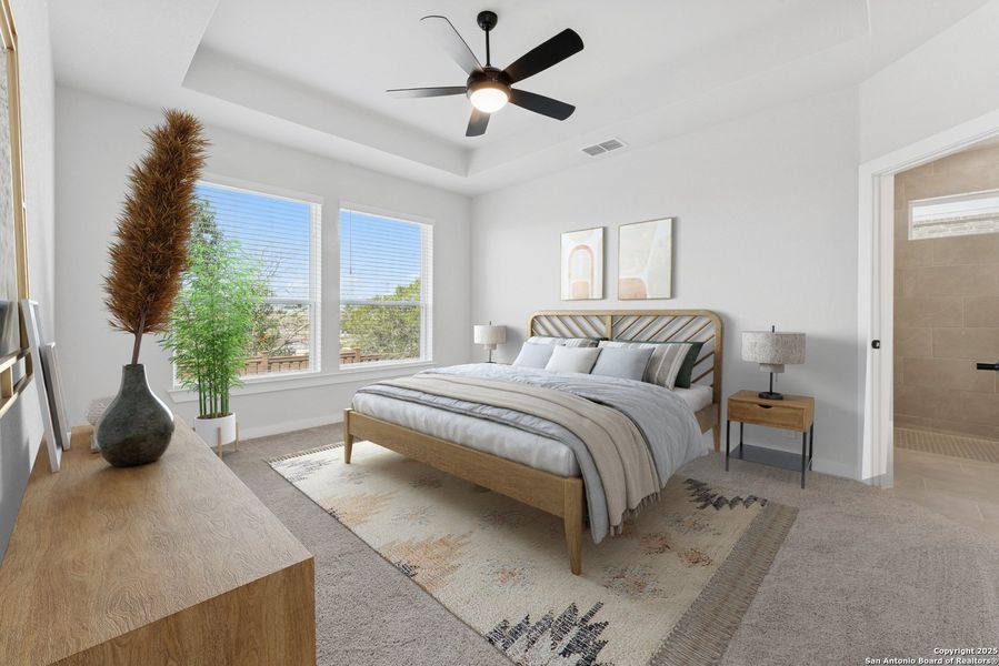 Furnished interior view inside a new home in , New Braunfels (Image 4). Furnished interior view inside a new home in , New Braunfels (Image 4).