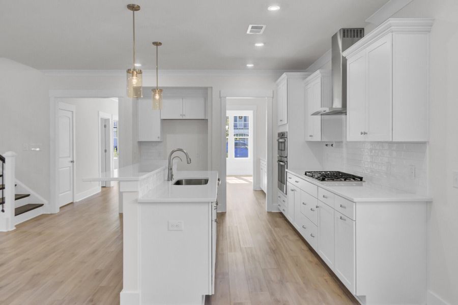 Furnished interior view inside a new home in Six Oaks, Summerville (Image 18).