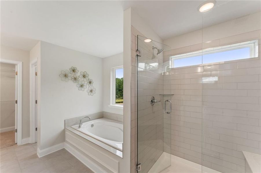 Furnished interior view inside a new home in , Buford (Image 5).