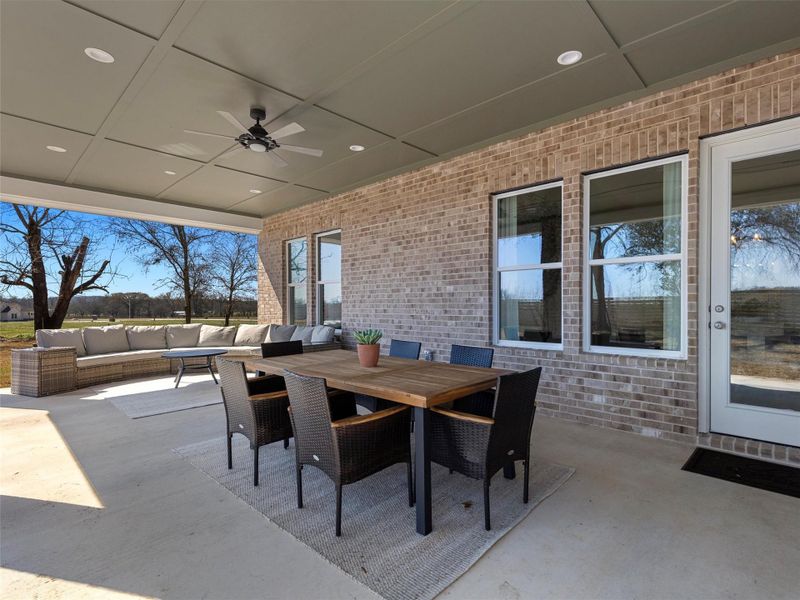 Exterior details and patio area of a home in , Smithville (Image 3).