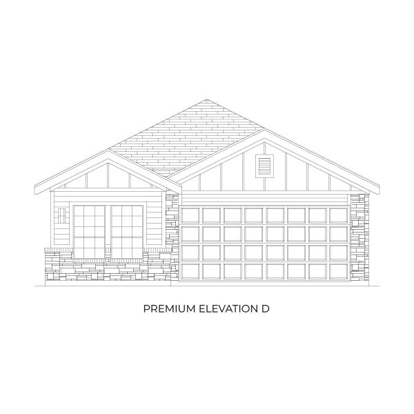 Representative rendering of the exterior for the Carter Select F by First Texas Homes (Image 8). Representative rendering of the exterior for the Carter Select F by First Texas Homes (Image 8).