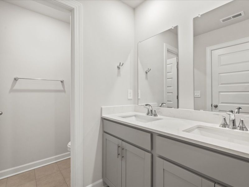 Furnished interior view inside a new home in Valentine Townes, Greer (Image 7).