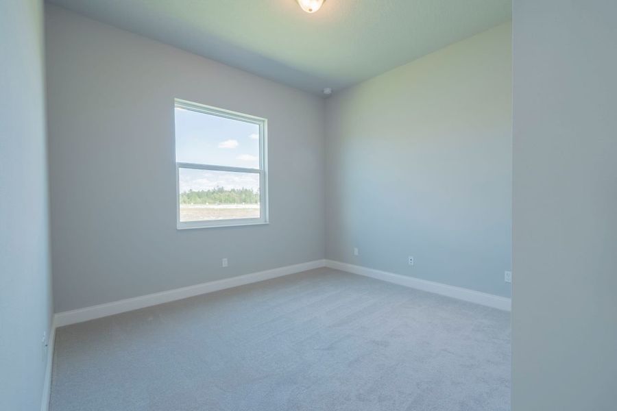 Representative unfurnished interior of a home built from the Avery by Paytas Homes in The Reserve at Victoria, Deland (Image 19).