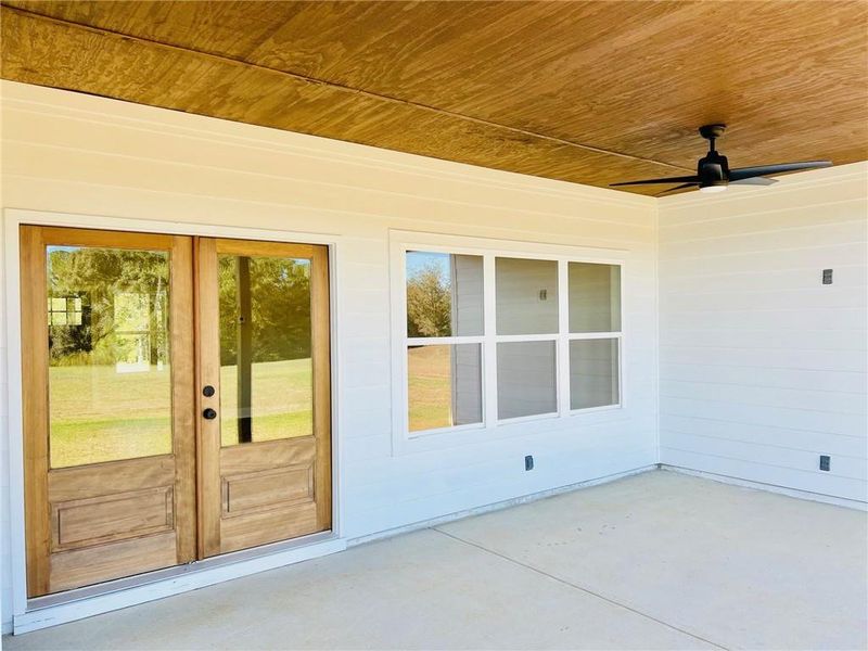 Exterior details and patio area of a home in , Cartersville (Image 14). Exterior details and patio area of a home in , Cartersville (Image 14).