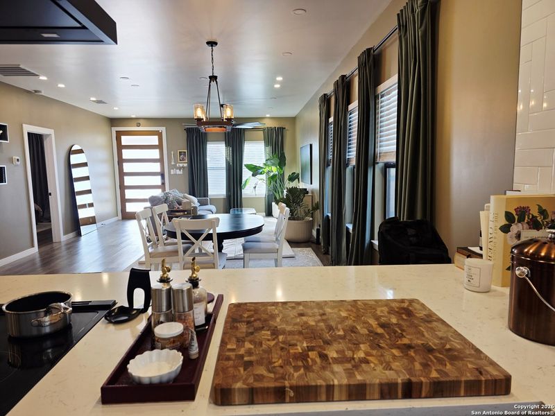 Furnished interior view inside a new home in , San Antonio (Image 24).