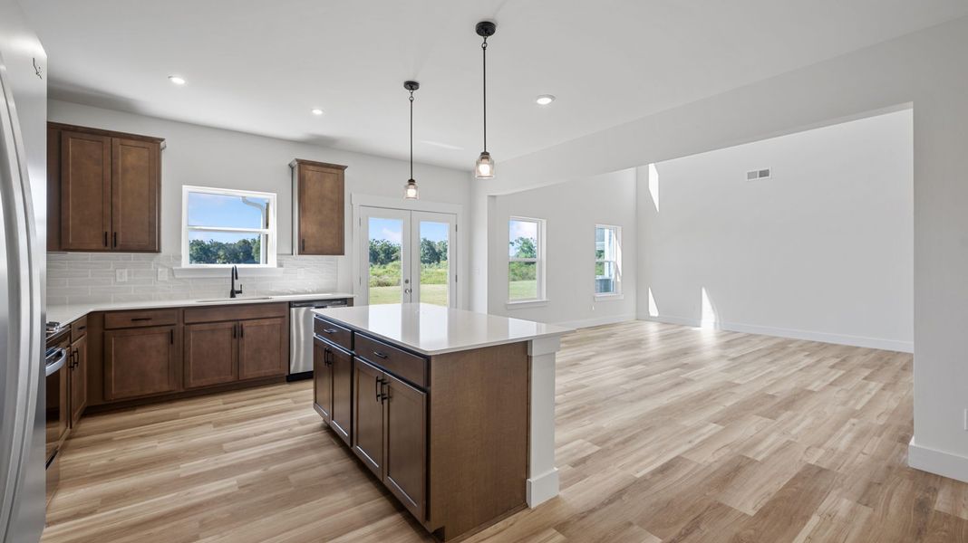 Representative furnished interior of a home built from the Lynnbrook by D.R. Horton in Harbor Crest, Ooltewah (Image 5).