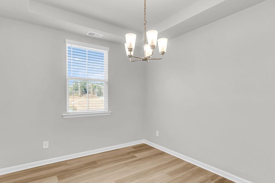 Spacious, unfurnished interior of a new home in Limehouse Village: Arbor Series, Summerville (Image 43).