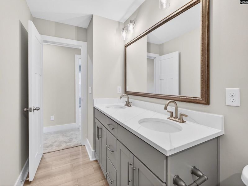 Furnished interior view inside a new home in Collins Cove, Chapin (Image 12).