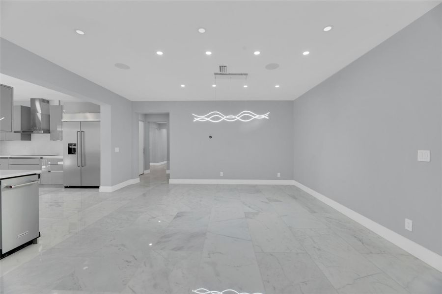 Furnished interior view inside a new home in , Fort Lauderdale (Image 12).