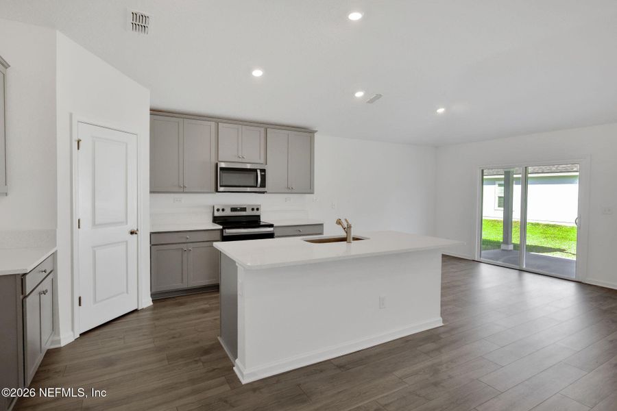 Furnished interior view inside a new home in Wilford Oaks, Orange Park (Image 8).