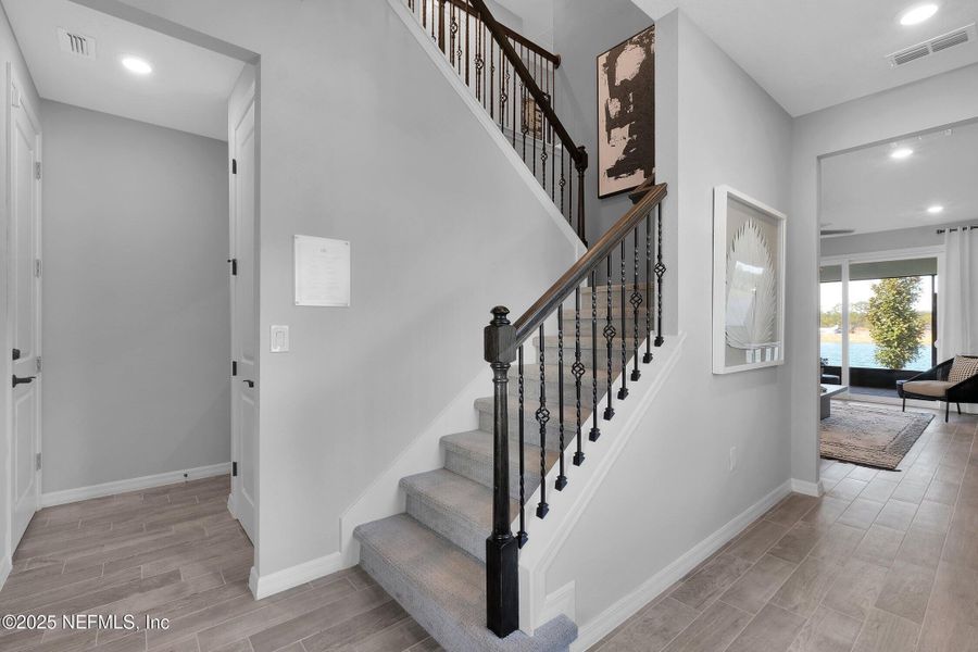 Furnished interior view inside a new home in The Preserve at Bannon Lakes, St. Johns (Image 20).