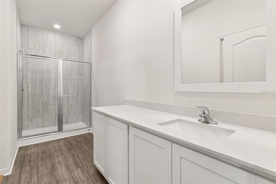 Furnished interior view inside a new home in Peach Crossings, Winter Haven (Image 8).