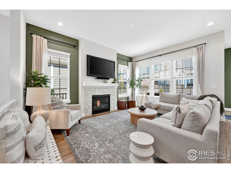 Furnished interior view inside a new home in Westerly, Erie (Image 41).