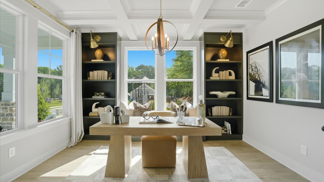 Representative furnished interior of a home built from the Stonefield by DRB Homes in Northcroft, Loganville (Image 9).