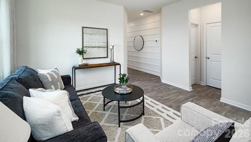 Furnished interior view inside a new home in Clark Creek Landing, Lincolnton (Image 9).