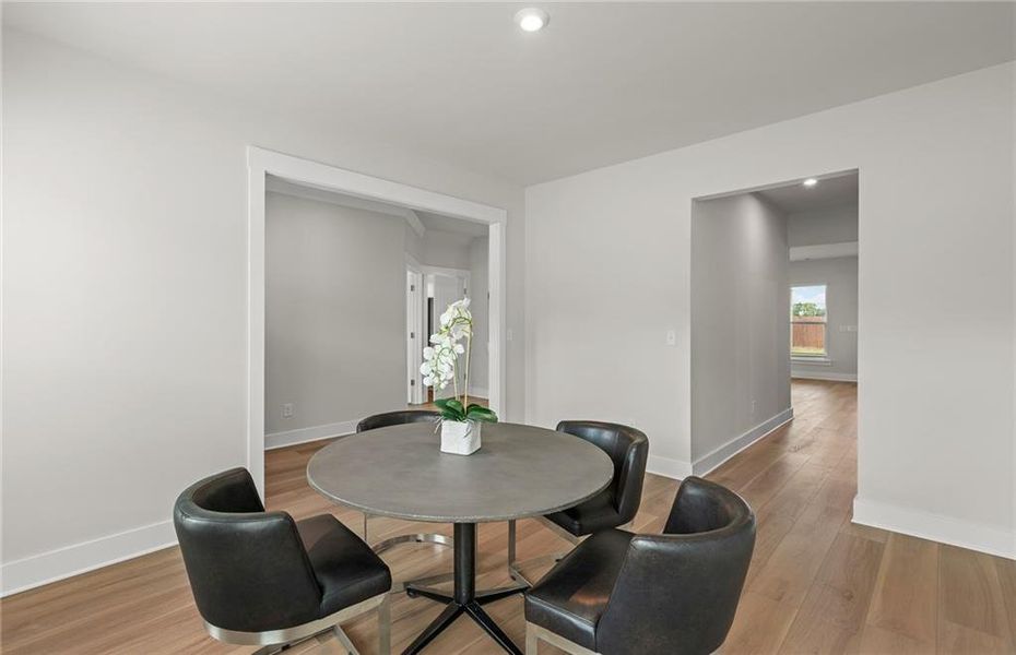 Furnished interior view inside a new home in Creekside at Skelton, Jefferson (Image 40).