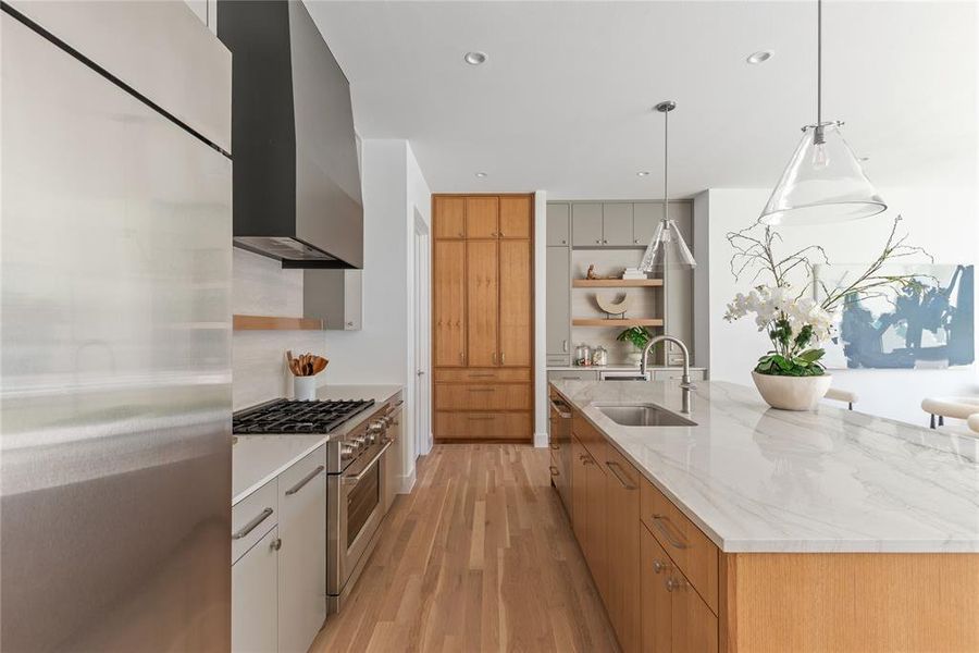 Furnished interior view inside a new home in , Dallas (Image 30).