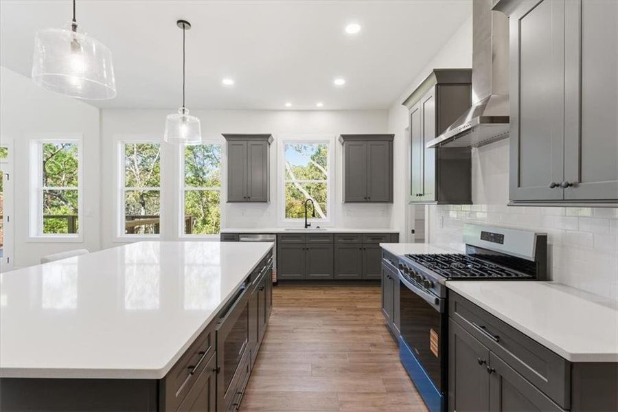 Furnished interior view inside a new home in , Cartersville (Image 31).