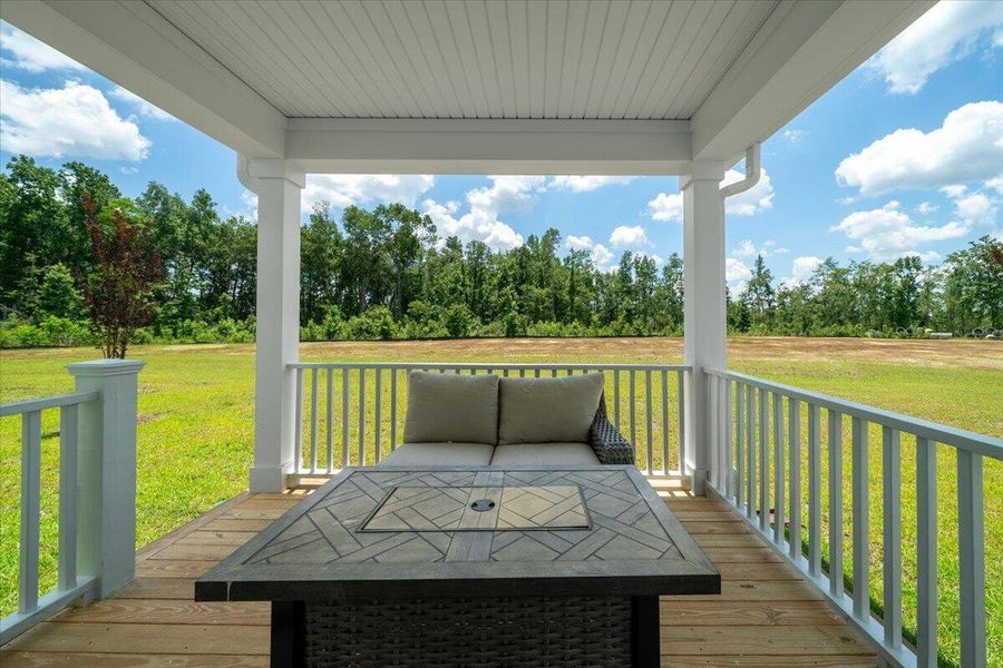 Exterior details and patio area of a home in The Coves at Lakes of Cane Bay, Summerville (Image 4). Exterior details and patio area of a home in The Coves at Lakes of Cane Bay, Summerville (Image 4).