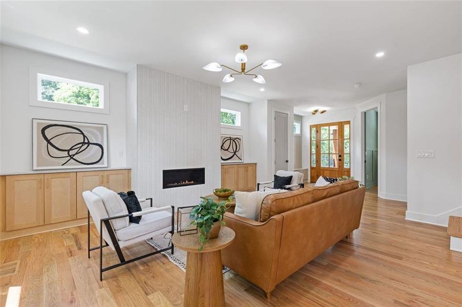 Furnished interior view inside a new home in , Scottdale (Image 53). Furnished interior view inside a new home in , Scottdale (Image 53).