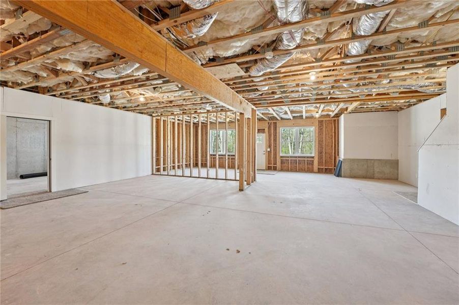 In-progress construction of a new home in , Canton, GA (Image 79).