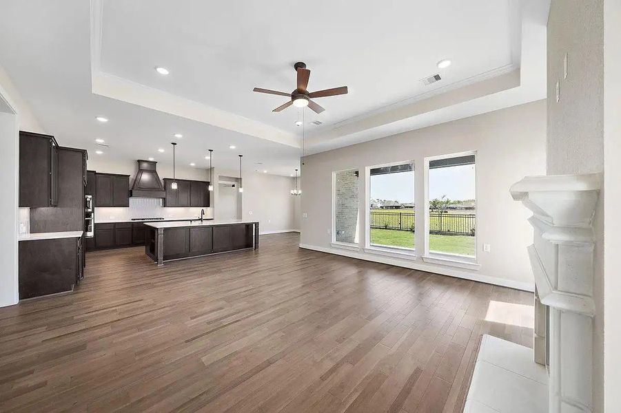 Furnished interior view inside a new home in Chambers Creek, Willis (Image 12).