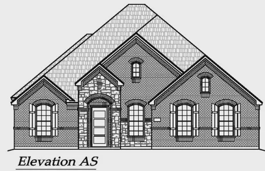 Representative rendering of the exterior for the Springport by Chesmar Homes (Image 5).