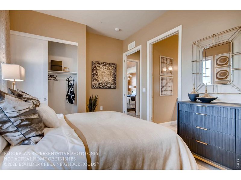 Furnished interior view inside a new home in , Broomfield (Image 23).