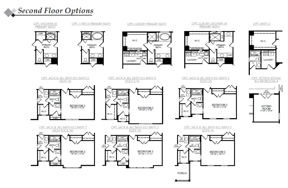 2D floor plan layout of this home in Robinson Oaks, Gastonia, NC (Image 21). 2D floor plan layout of this home in Robinson Oaks, Gastonia, NC (Image 21).